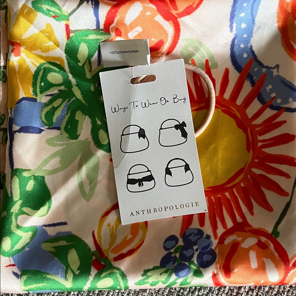 Anthropologie Aperol Spritz Scarf - Picture 6 of 7